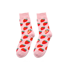 Load image into Gallery viewer, Men's and women's high-length flower long socks
