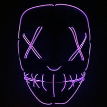 Load image into Gallery viewer, Halloween Led Glowing Full Face Mask
