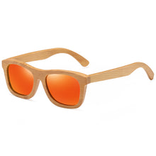 Load image into Gallery viewer, New trendy bamboo sunglasses

