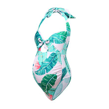 Load image into Gallery viewer, Maternity swimwear with lace print
