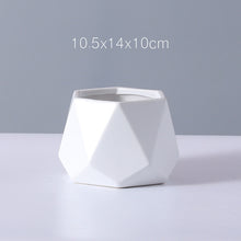 Load image into Gallery viewer, Geometric Green Plants Hydroponic Flowerpot
