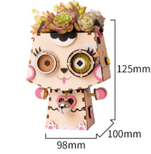 Load image into Gallery viewer, Hand-assembled model succulent flowerpots
