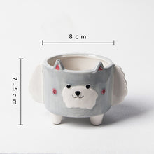 Load image into Gallery viewer, Personality succulent ceramic flowerpot
