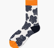 Load image into Gallery viewer, 2021 new women socks 1 pair long cotton color geometric autumn socks novelty fashion lady happy socks
