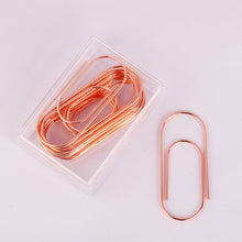 Load image into Gallery viewer, Rose gold series paper clip
