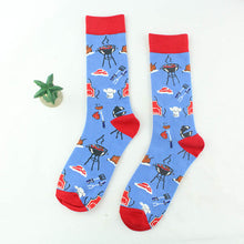 Load image into Gallery viewer, Pattern neutral cotton socks
