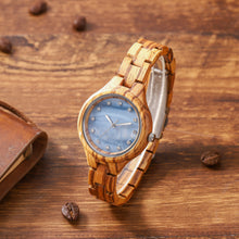 Load image into Gallery viewer, Sandalwood Watch Original Quartz Movement Wood
