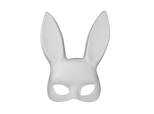 Load image into Gallery viewer, Fashion Black Rabbit Ear Half Face Mask
