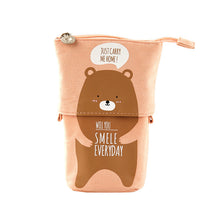 Load image into Gallery viewer, Creative student stationery canvas pencil bag

