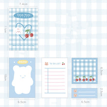 Load image into Gallery viewer, Cute fruit message note sticky note
