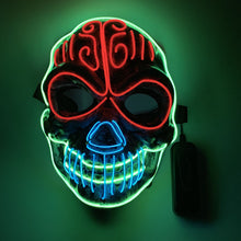 Load image into Gallery viewer, Halloween LED luminous mask
