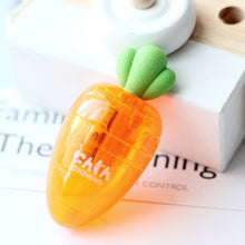 Load image into Gallery viewer, Student Cute Cartoon Carrot Pencil Sharpener Stationery Gift

