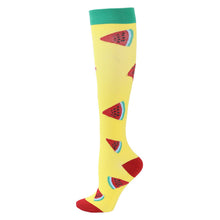 Load image into Gallery viewer, Sports Compression Socks Pattern Stretch Stockings
