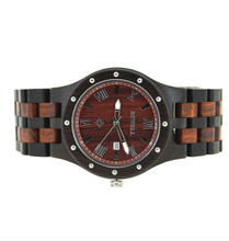 Load image into Gallery viewer, BEWELL wooden watch
