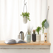 Load image into Gallery viewer, Hanging flower green plant pot flower stand hanging basket
