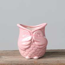 Load image into Gallery viewer, Green plant ceramic flower pot container
