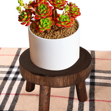 Load image into Gallery viewer, Solid Wood Green Plant Flower Shelf Storage Flower Pot Rack
