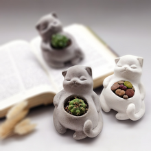 Load image into Gallery viewer, Succulents Handmade Cement Plant Creative Flower Pot
