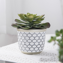 Load image into Gallery viewer, Succulent Flower Pot Set Combination Phnom Penh Geometric Cement Flower
