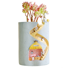 Load image into Gallery viewer, Fun Gardening Cartoon Succulent Flower Pot
