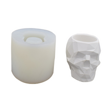 Load image into Gallery viewer, Concrete Geometric Creative Cement Plaster Cross-border Flower Pot Silicone Mold
