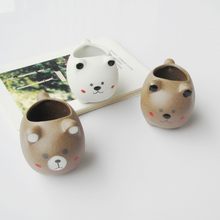 Load image into Gallery viewer, Cartoon bear flower pot
