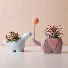 Load image into Gallery viewer, Succulent Ceramic Flower Pot Cute Animal Pot Cactus Decoration
