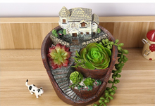 Load image into Gallery viewer, Succulent flower pot resin flower pot micro landscape
