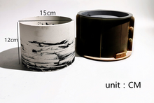 Load image into Gallery viewer, 15cm Flowerpot Mold Plastic Silicone Double Layer Large Round Abrasive Tool
