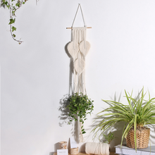 Load image into Gallery viewer, Gardening And Greening Flower Pot Cotton Rope Hanging Net Bag
