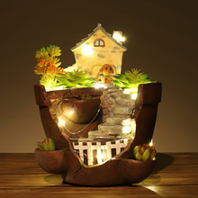 Load image into Gallery viewer, Potted Balcony Gardening Landscape Desktop Flower Pot

