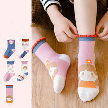 Load image into Gallery viewer, Children's Bright Color Trendy Middle Tube Casual Student Socks
