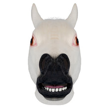 Load image into Gallery viewer, Halloween Latex Mask Animal Horse Head
