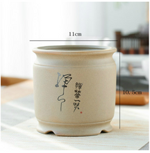 Load image into Gallery viewer, Succulent Flower Pot With Tray Ceramic Medium And Large
