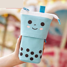 Load image into Gallery viewer, Milk Tea Pencil Girl Primary School Student Pencil Case
