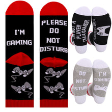 Load image into Gallery viewer, Letter Printing Thickened And Cotton Mid-tube Game Socks
