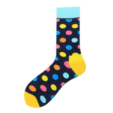 Load image into Gallery viewer, Color Large Version Polka Dot Men's Trendy Socks In Tube Socks
