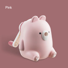 Load image into Gallery viewer, Children's Bear Hand Crank Mechanical Pencil Sharpener
