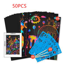 Load image into Gallery viewer, Colorful scratch paper
