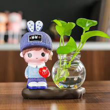 Load image into Gallery viewer, Vase Living Room Flower Arrangement Ornaments Transparent Glassware
