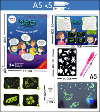 Load image into Gallery viewer, Painting Luminous Writing Board Children Glowing Magical Fluorescence
