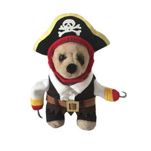 Load image into Gallery viewer, Halloween dog clothes funny clothes pirate clothes pet dress up foreign trade dog clothes
