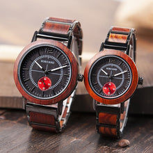 Load image into Gallery viewer, Couple watch wooden watch
