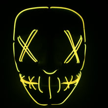 Load image into Gallery viewer, Halloween Led Glowing Full Face Mask
