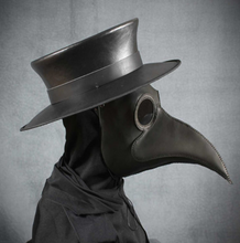 Load image into Gallery viewer, Halloween masked plague doctor masks the beak mask
