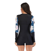Load image into Gallery viewer, Long sleeve surfing suit sunscreen female swimsuit
