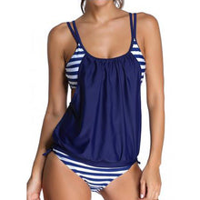 Load image into Gallery viewer, Ladies Popular Casual Striped One-piece Bikini
