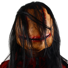 Load image into Gallery viewer, Halloween Scary Wig Bloody Face Ghost Scary Funny

