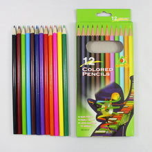 Load image into Gallery viewer, Children's 12-Color Wooden Colored Pencil
