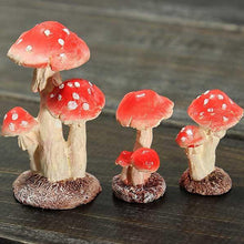 Load image into Gallery viewer, Mini mushroom bonsai decorations
